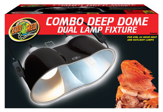 Zoo Med Deep Dome Combo Fixture