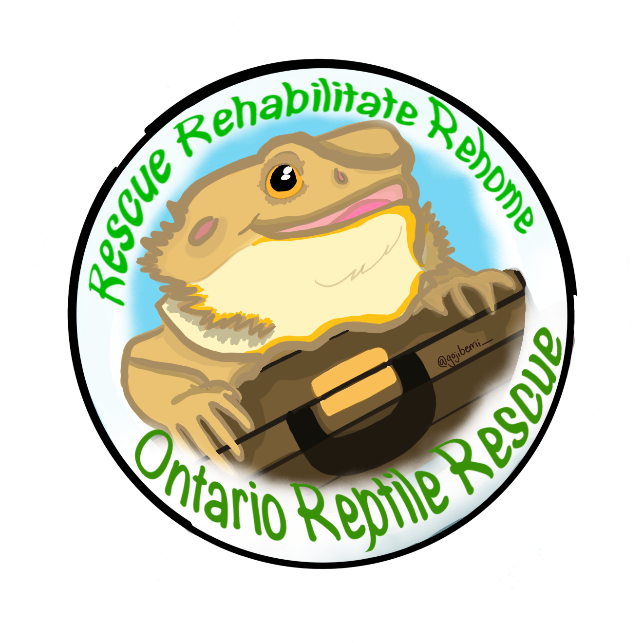 Ontario Reptile Rescue Sticker (Version C)