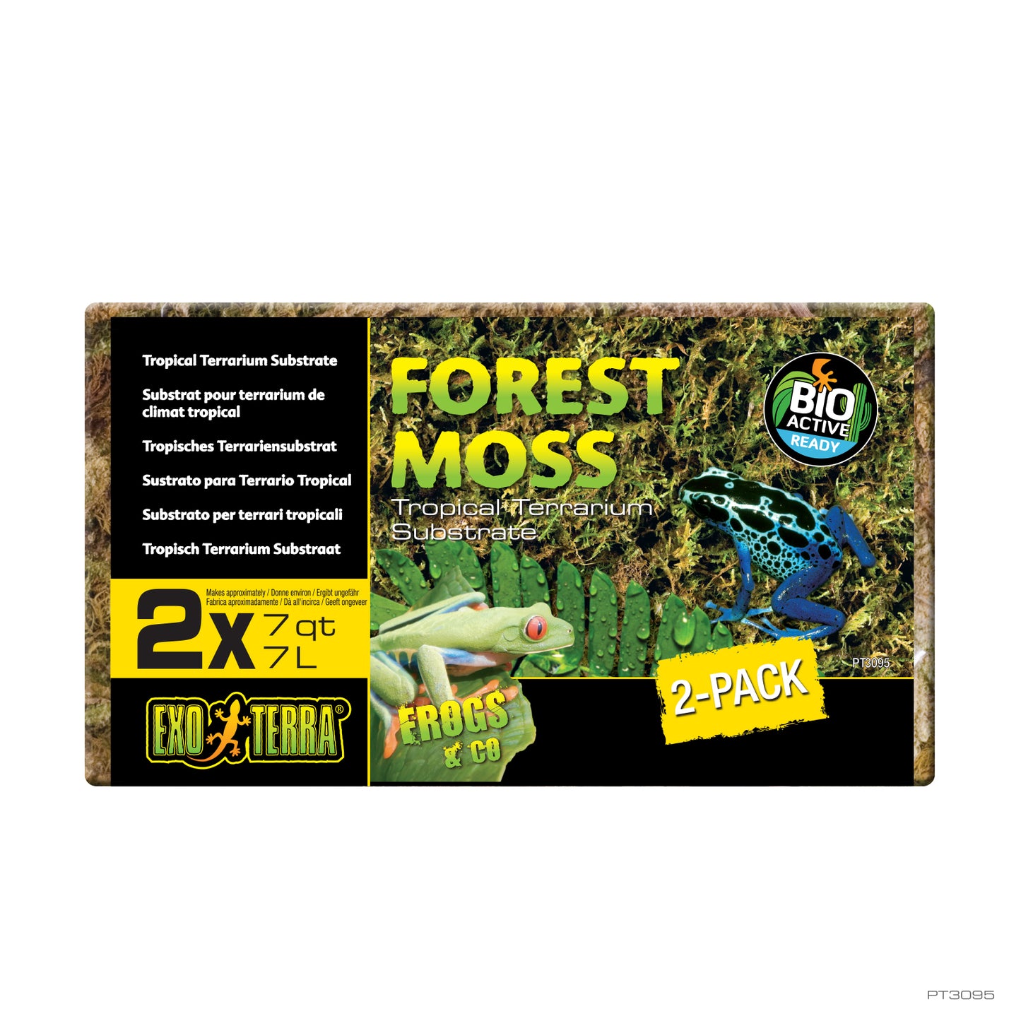 Exo Terra Forest Moss - Compressed 2 Pack