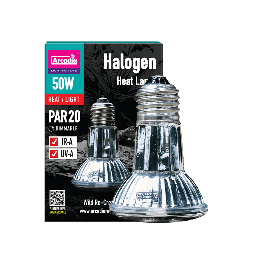 Arcadia Halogen 50W Heat Bulb (PAR20)